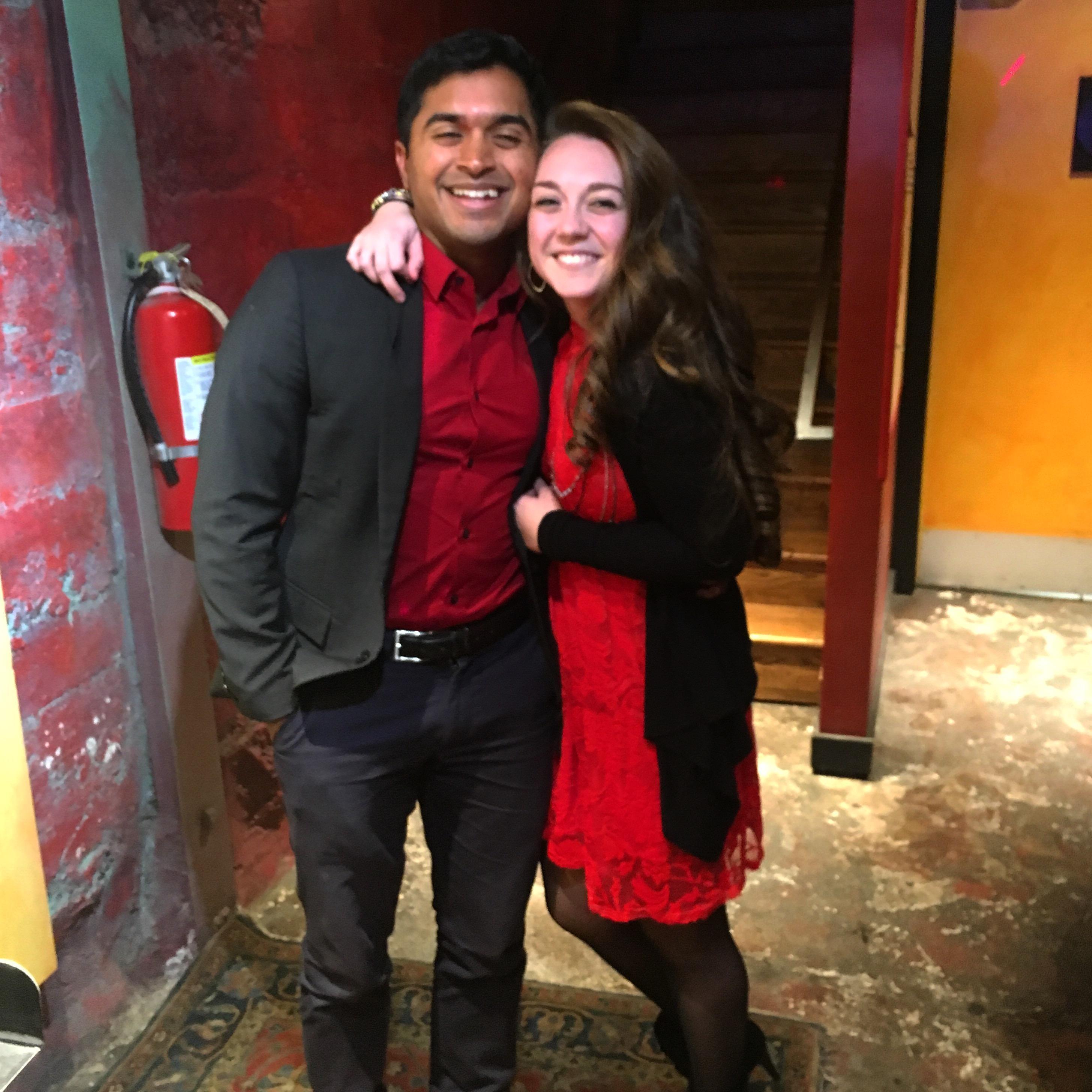 Our first Valentine's Day together! MJ asked SJ to be his girlfriend one week later. 2/21/16.