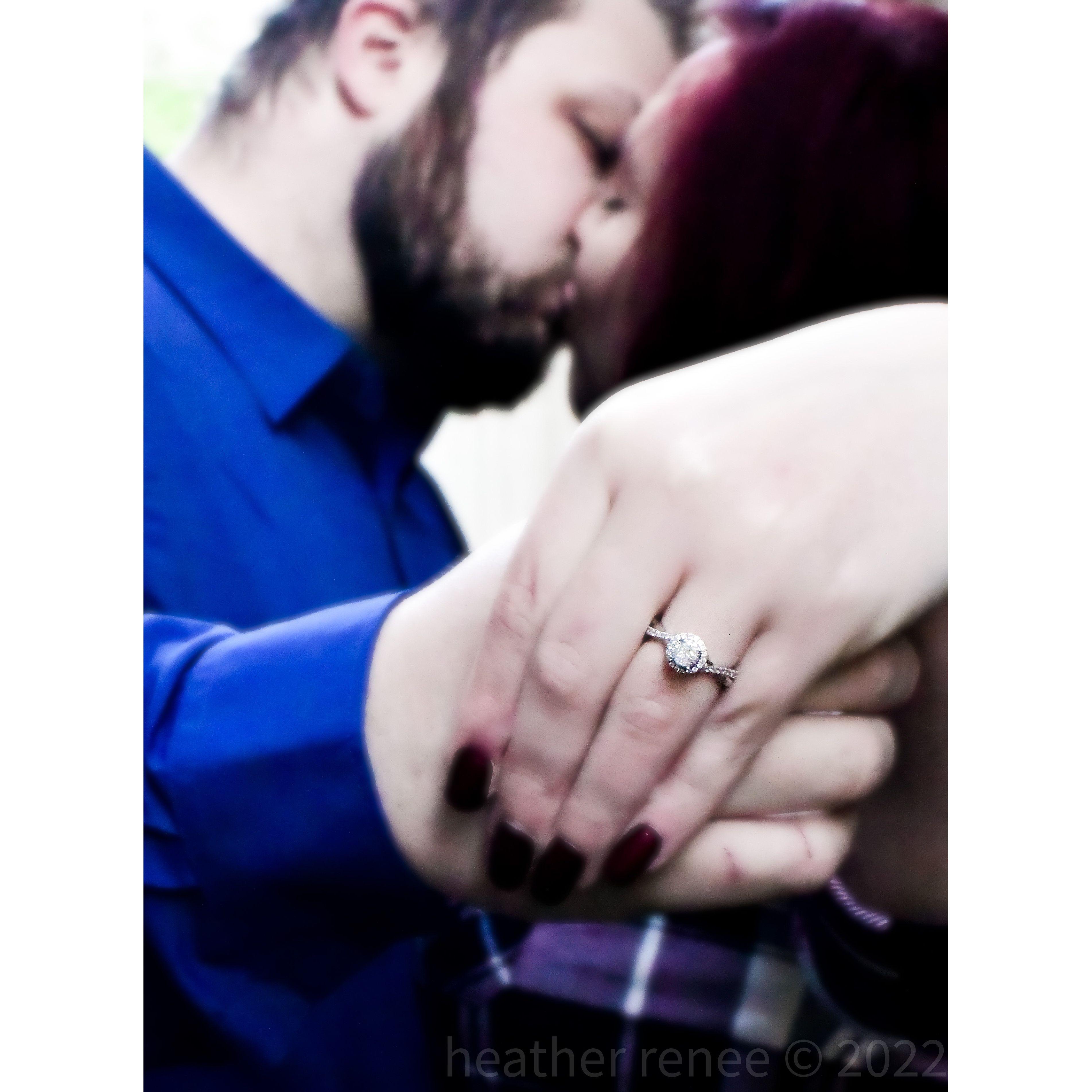 Engagement photo.