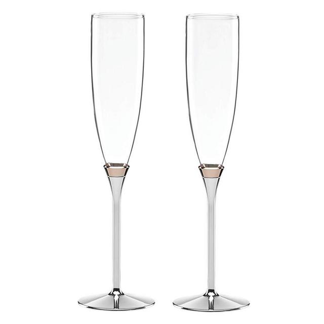 Kate Spade New York 852078 Rosy Glow champagne glass