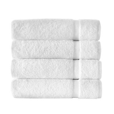 4pc Villa Bath Towel Set White - Royal Turkish Towel