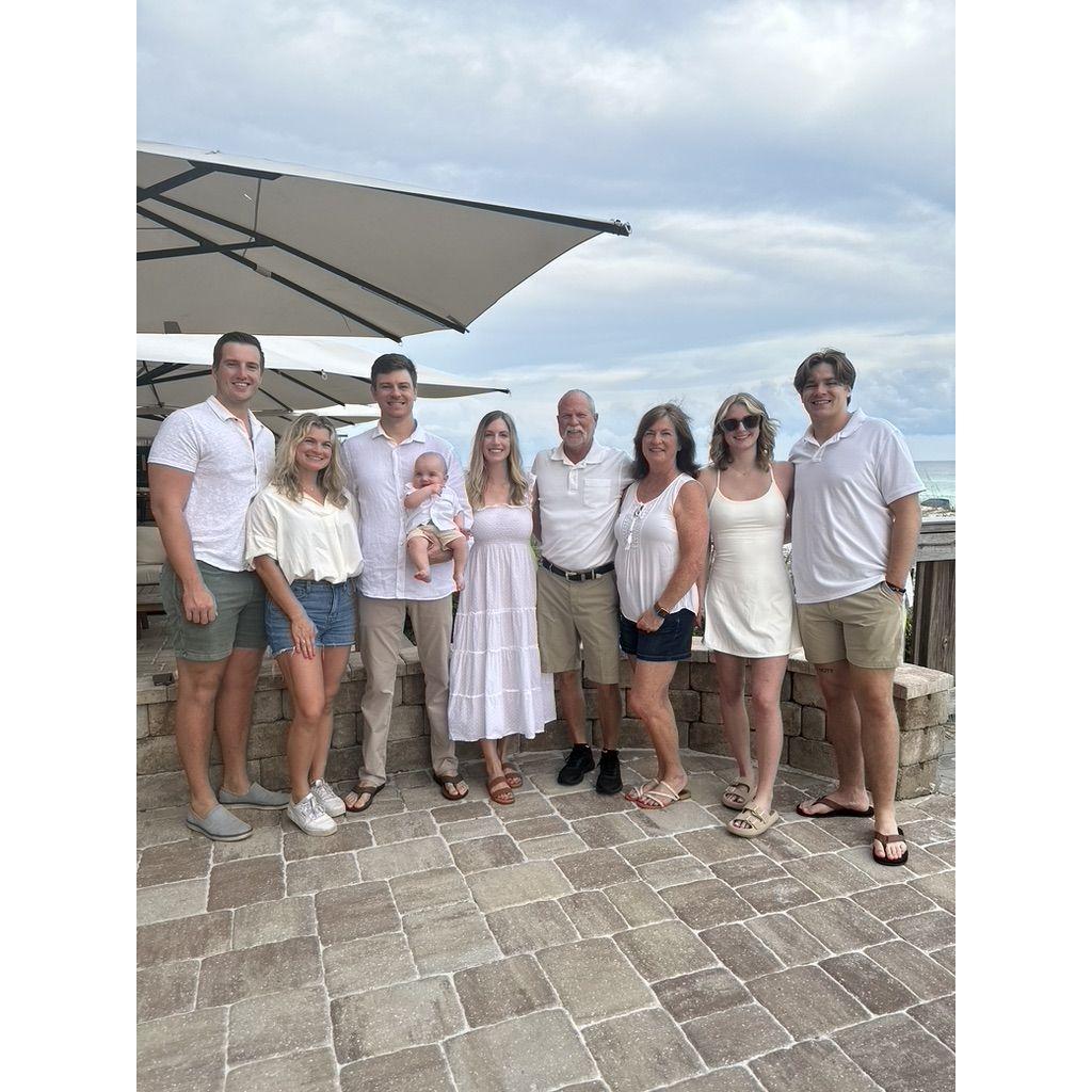 Remember that family vacation mentioned happening about 3 weeks into dating-- Austin was even in the Family photo (seems like everyone was on board from the start)