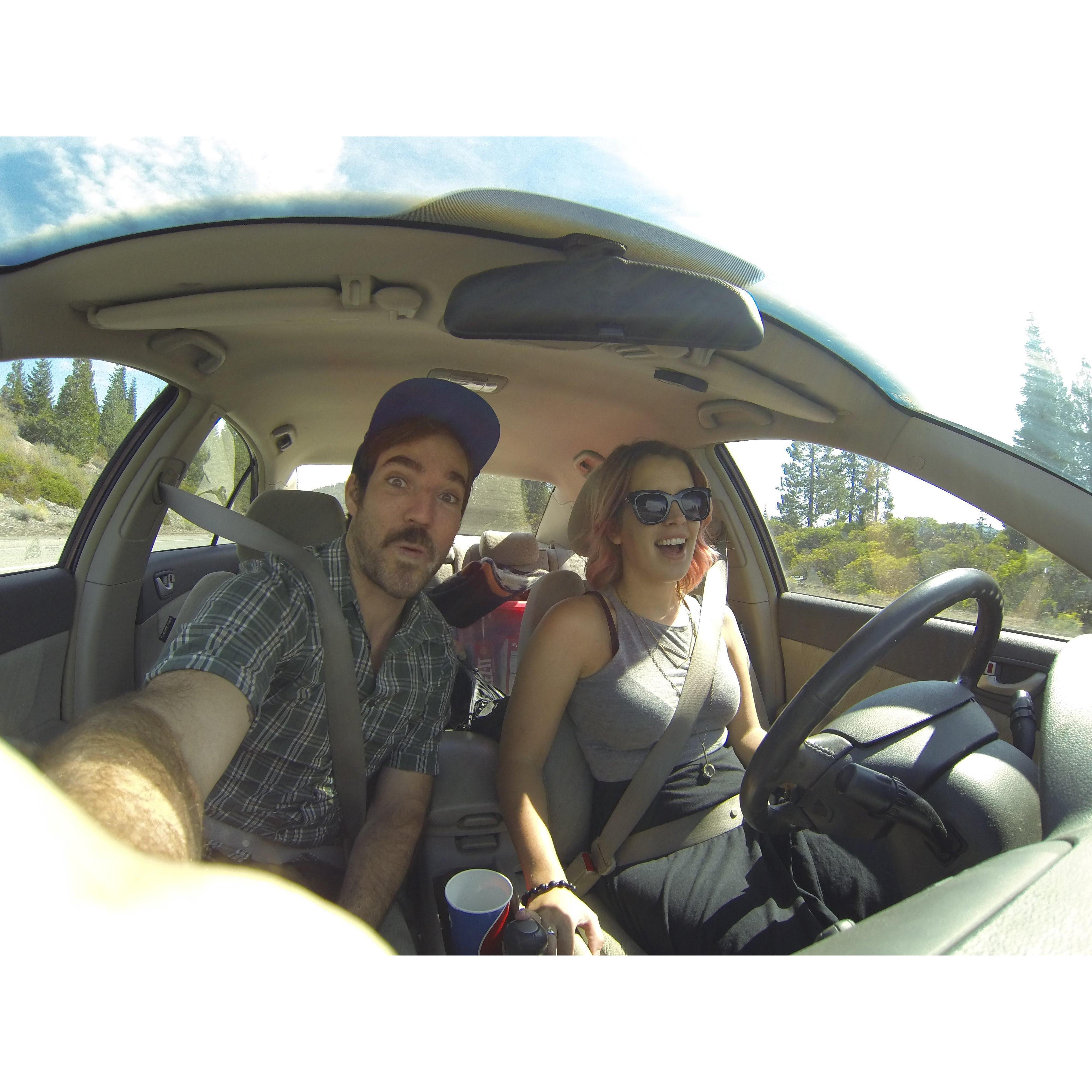 One of many roadtrips