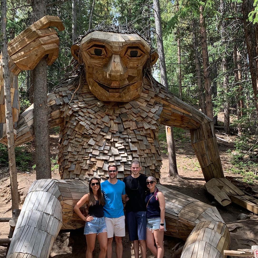7/23/22 - Weekend getaway to Breckenridge with Abby’s sister, Ali, and brother-in-law, Andy.
