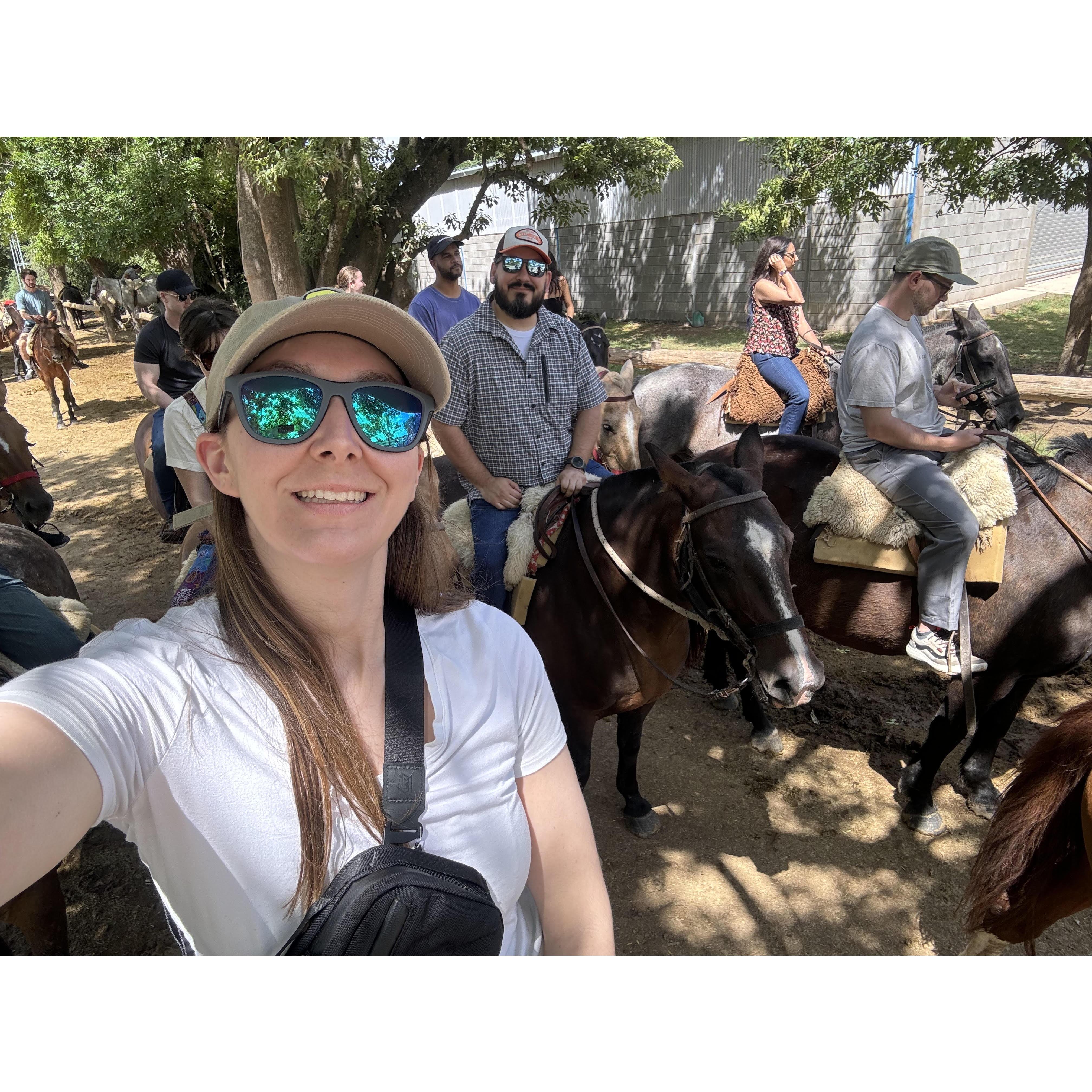 Horseback riding in Buenos Aires, Argentina