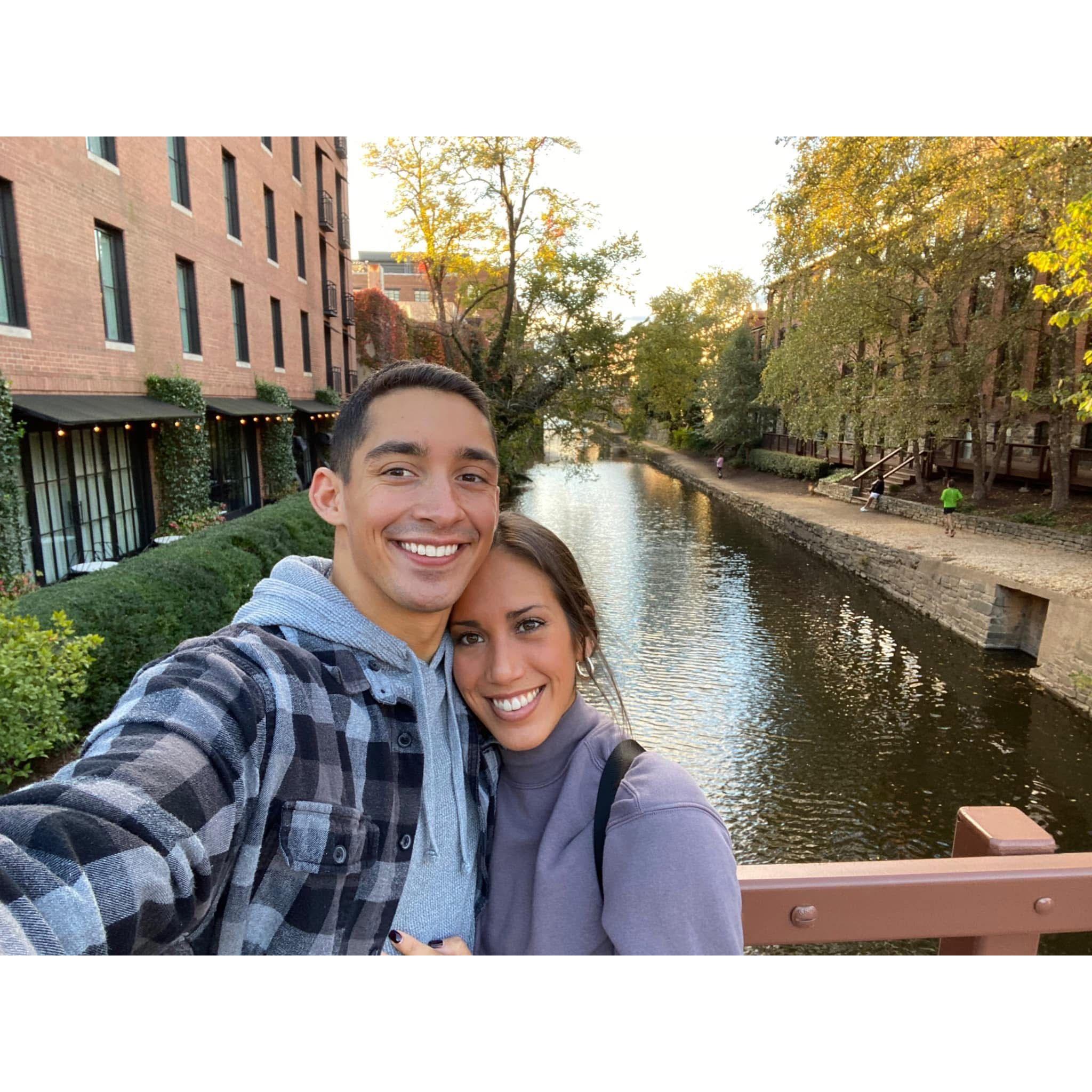 First fall in DC together
