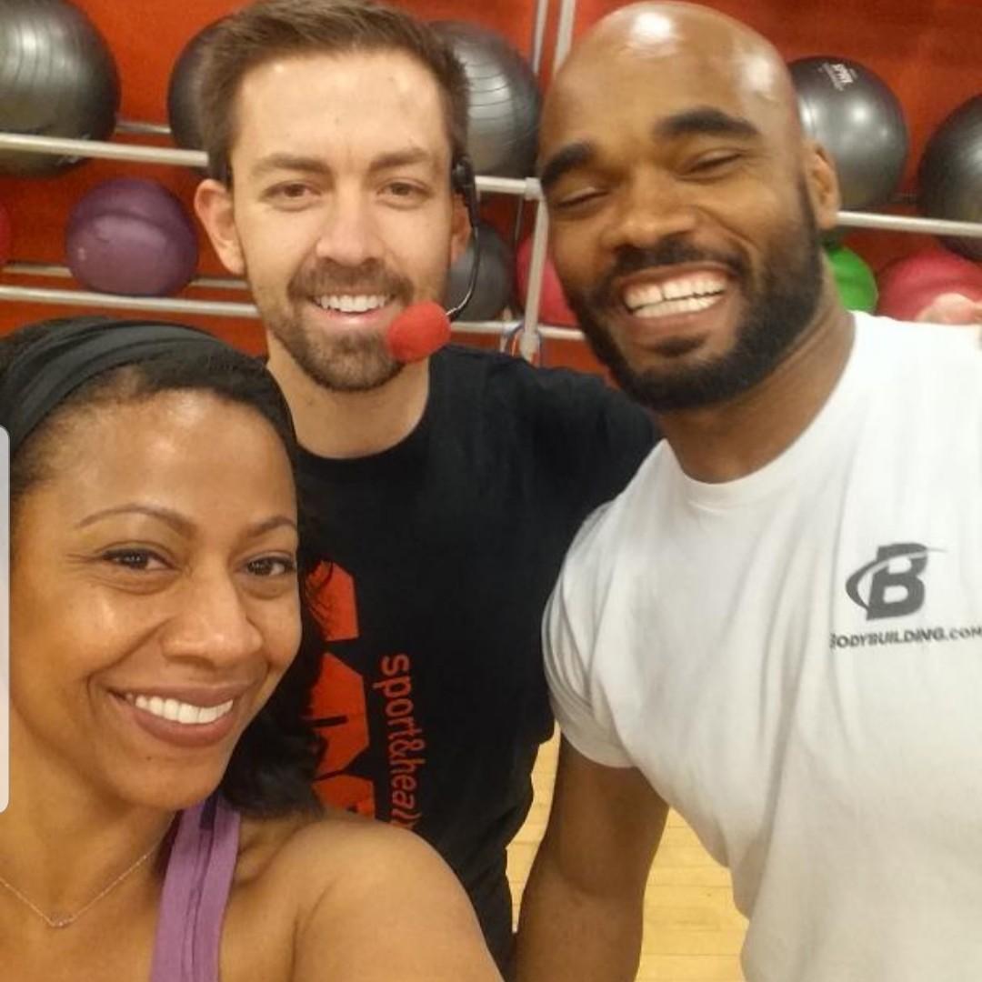 A couple that works out together, stays together!