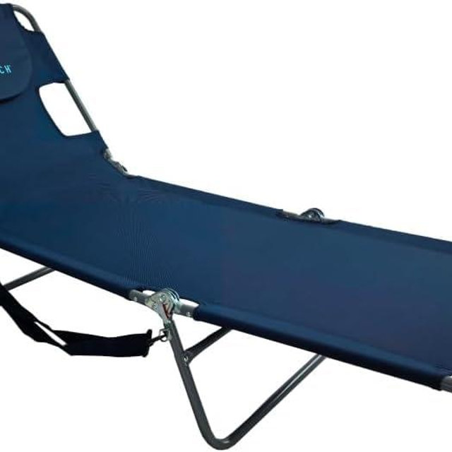 Ostrich Chair Chaise Lounge, Navy