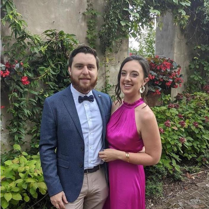 It may take some planning, but we do clean up nice, especially when celebrating our friends!
