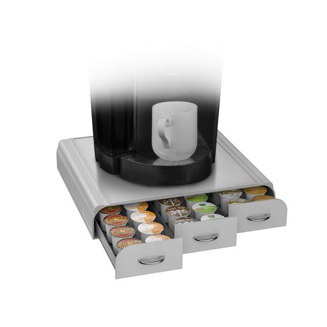 Mind Reader 36 Capacity K-Cup, Dolce Gusto, CBTL, Verismo, Single Serve Coffee Pod Holder Drawer