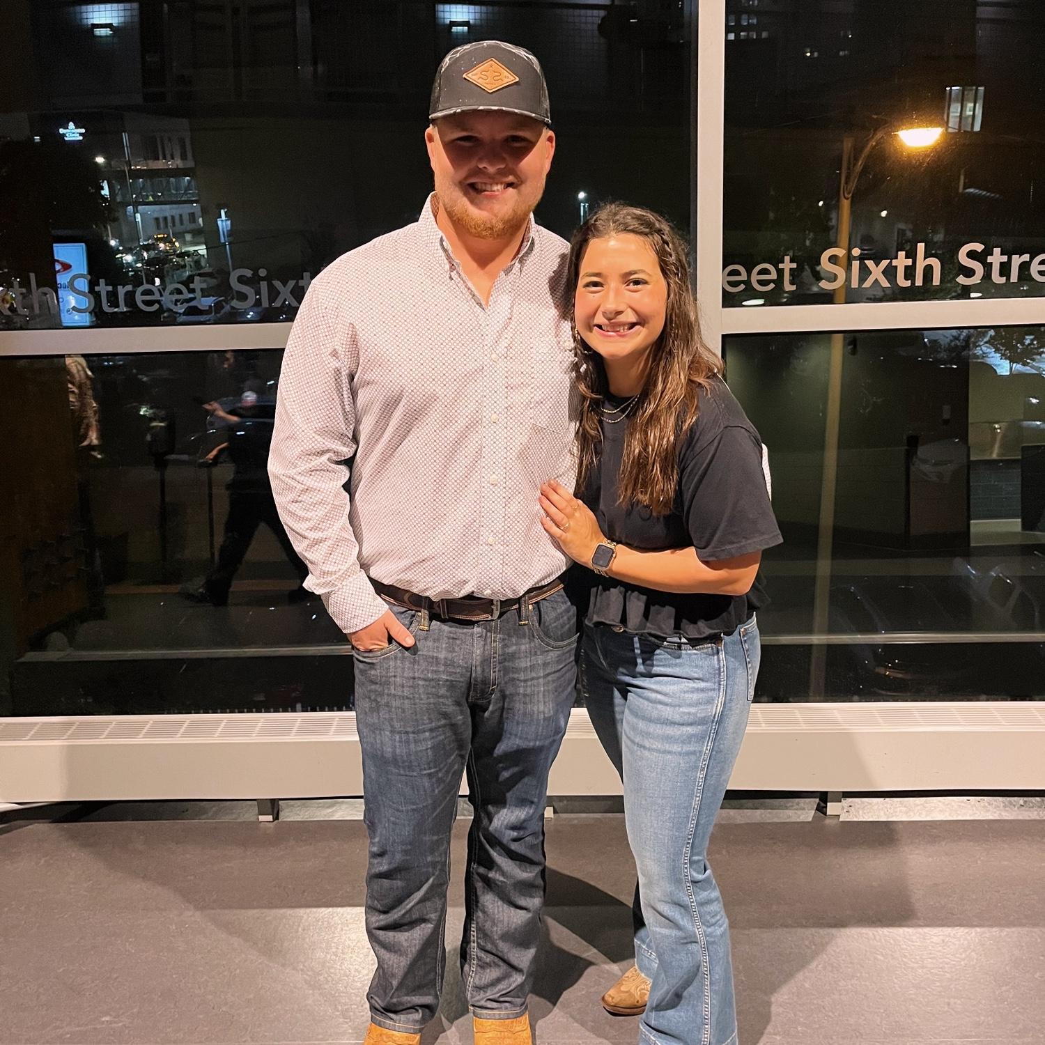 Our first concert together while we were dating🎶