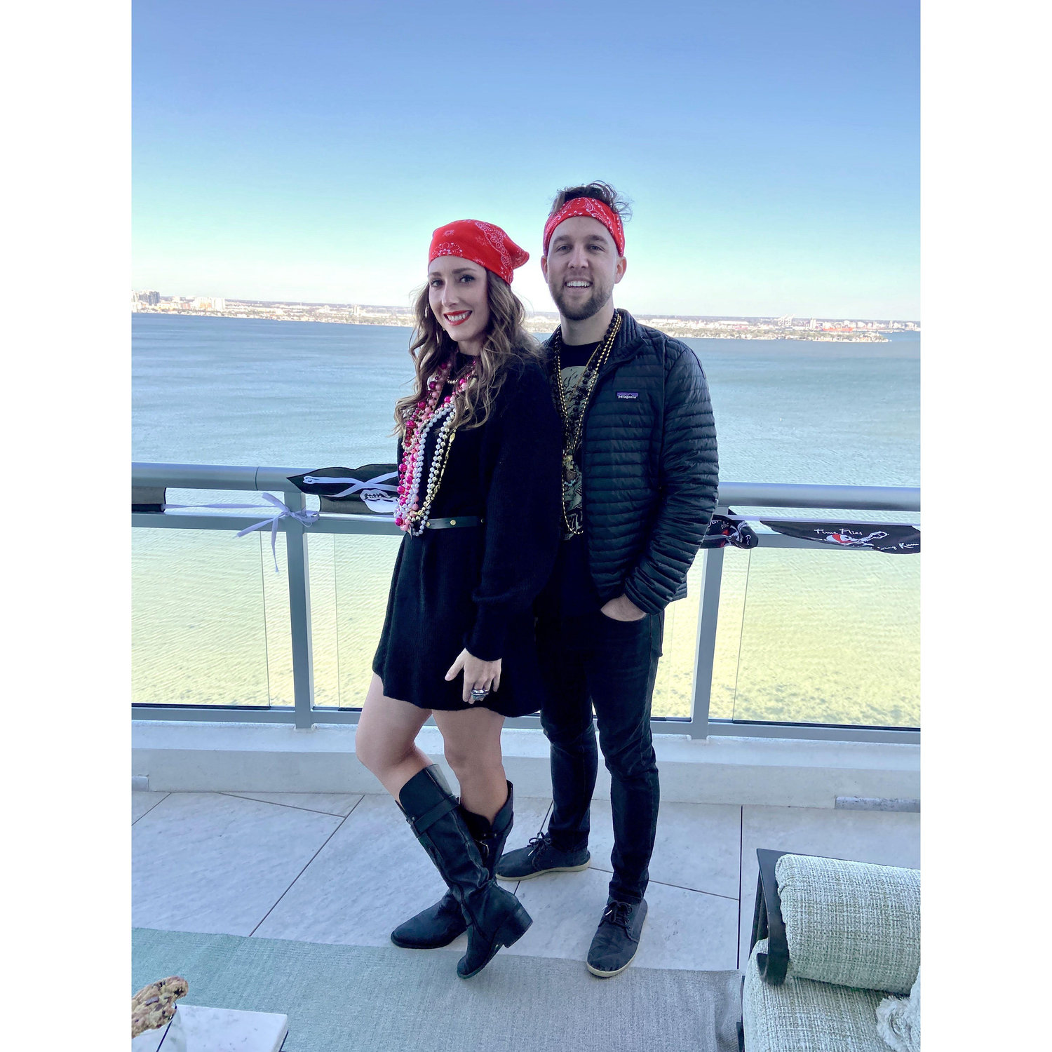 Gasparilla party in Tampa, Florida.