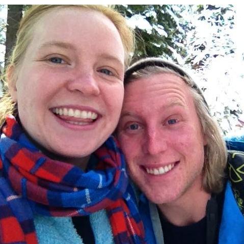 Our first photo together