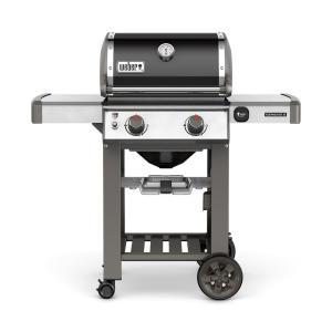 Genesis II E-210 2-Burner Natural Gas Grill in Black with Built-In Thermometer