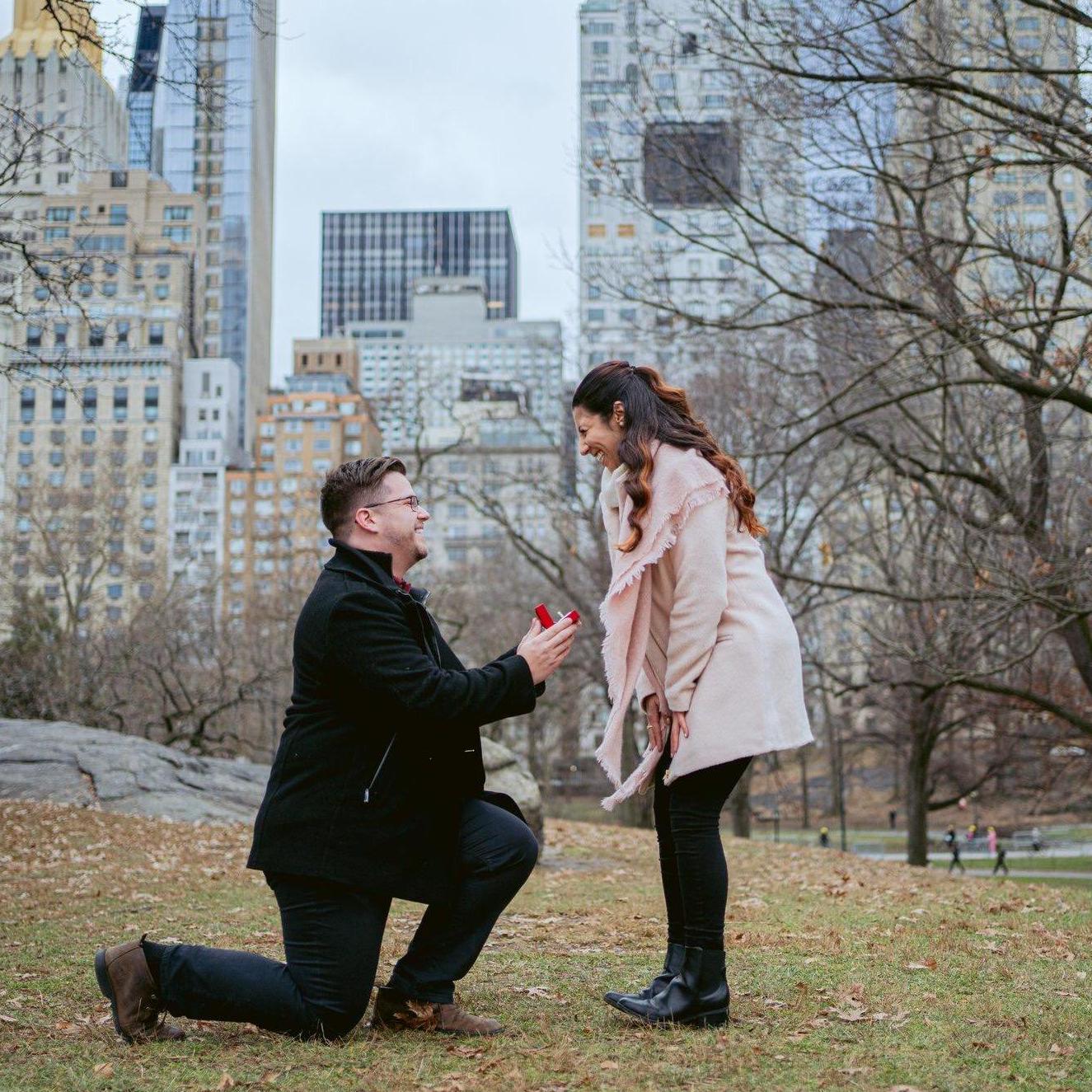 January 1st, 2020, I took Roberta back to where we had been 12 hours earlier. But this time I had a professional photographer lined up so that we could re-create our special moment together.