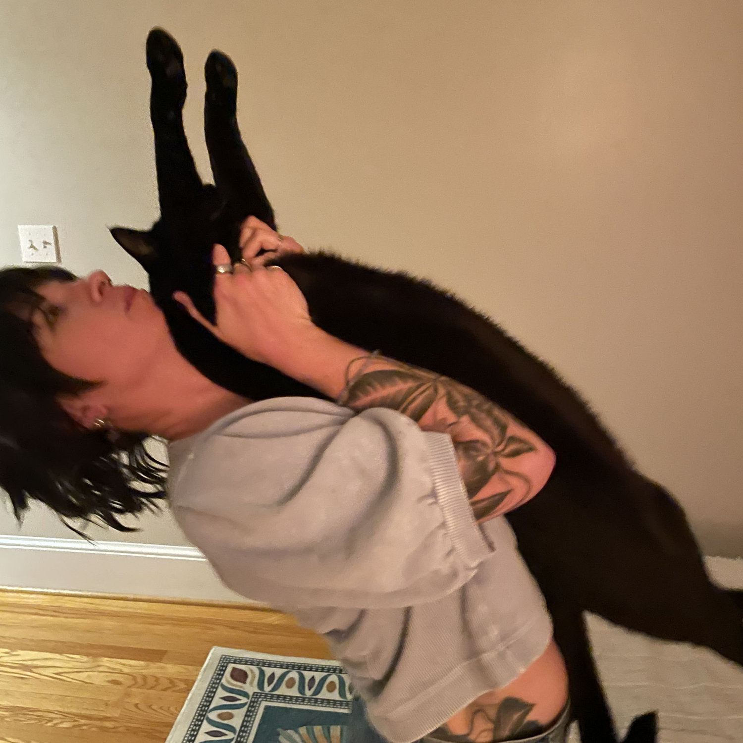 Apparently it's good for their backs