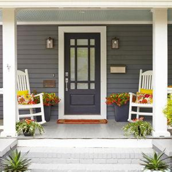 Front Door and Patio