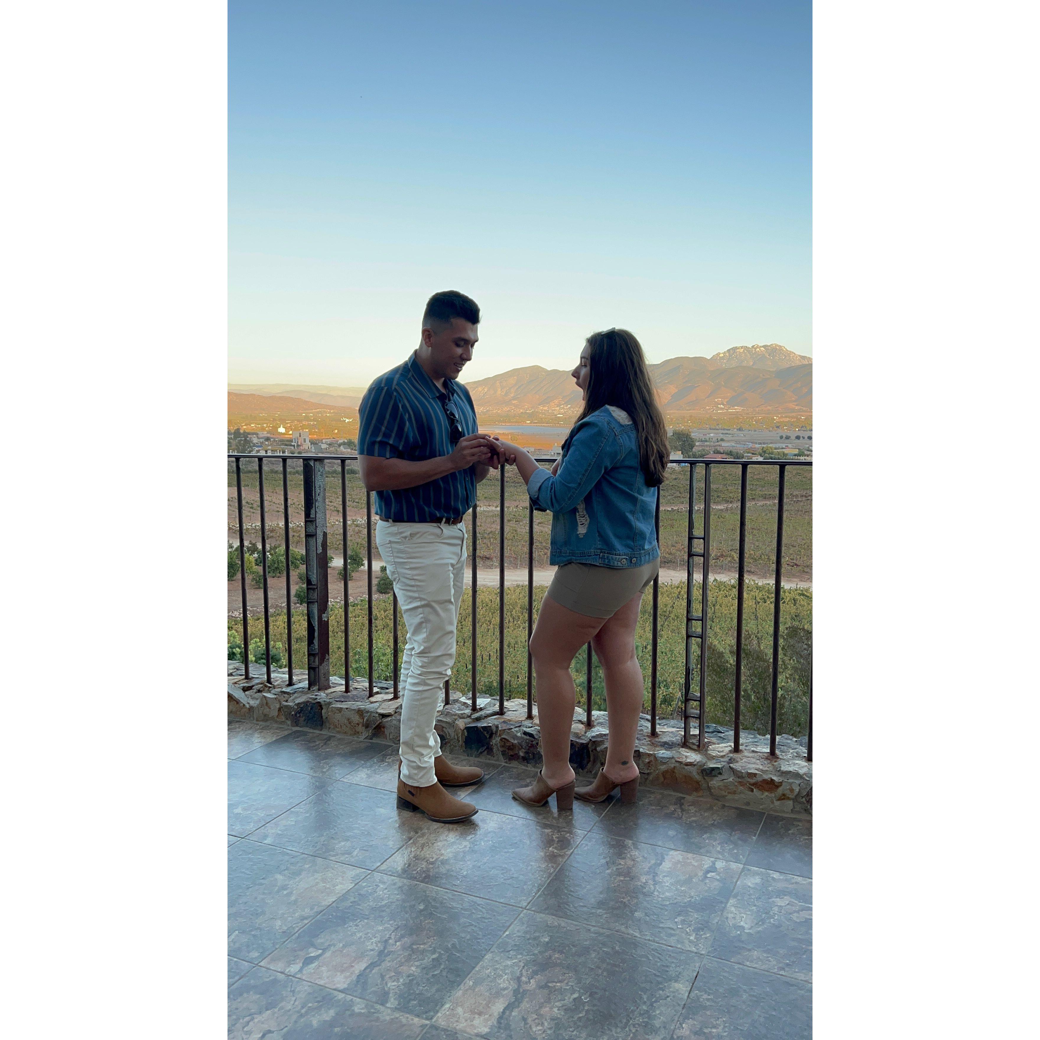 Valle de Guadelupe Engagement