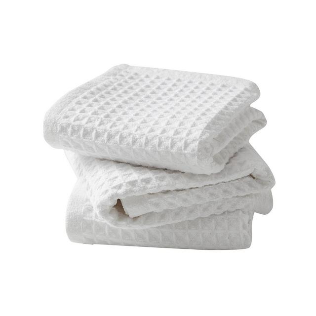 Multi Purpose Waffle Weave Kitchen Towel, Set of 3