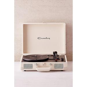 Crosley UO Exclusive Cream Canvas Cruiser Bluetooth Record Player