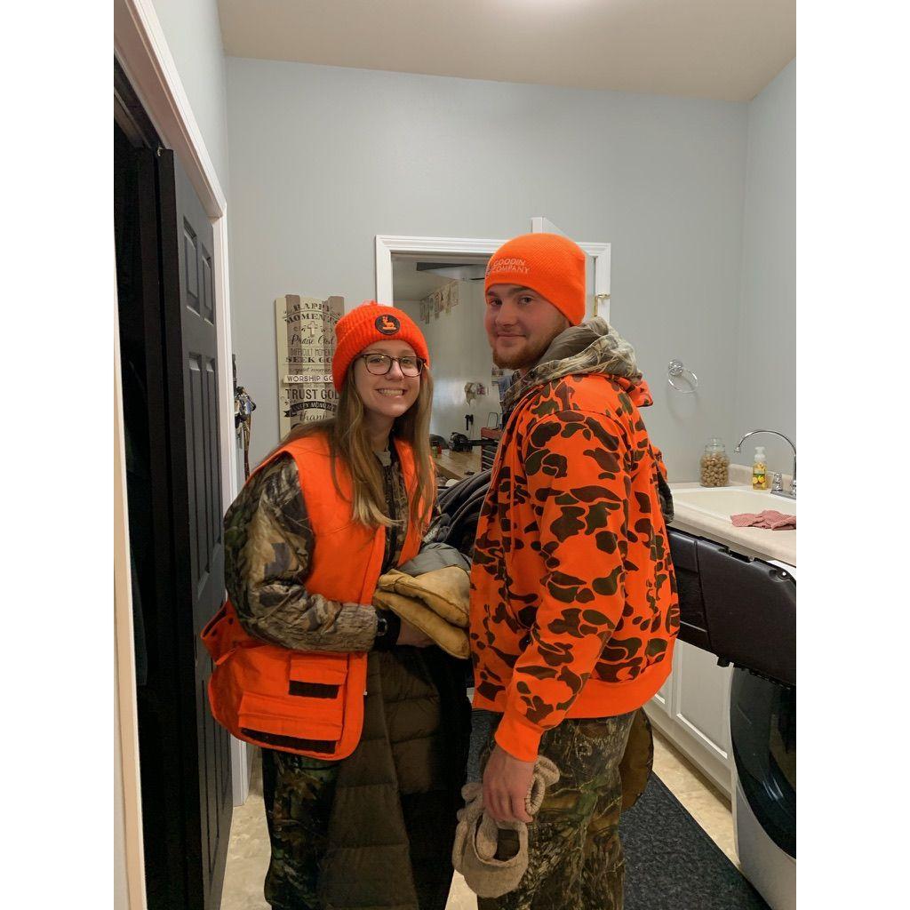 Kam's first time hunting 🦌