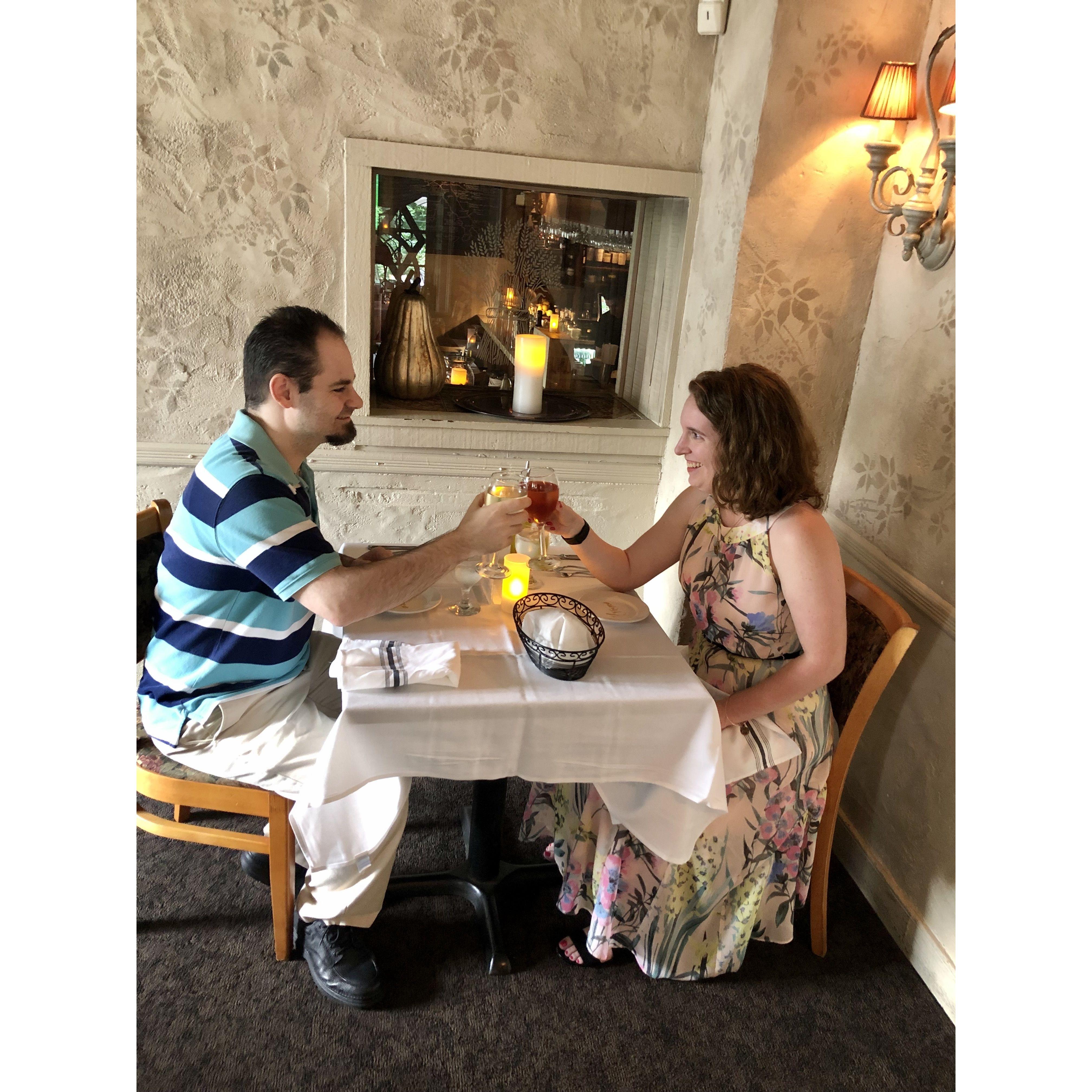 Birthday dinner at il Fresco