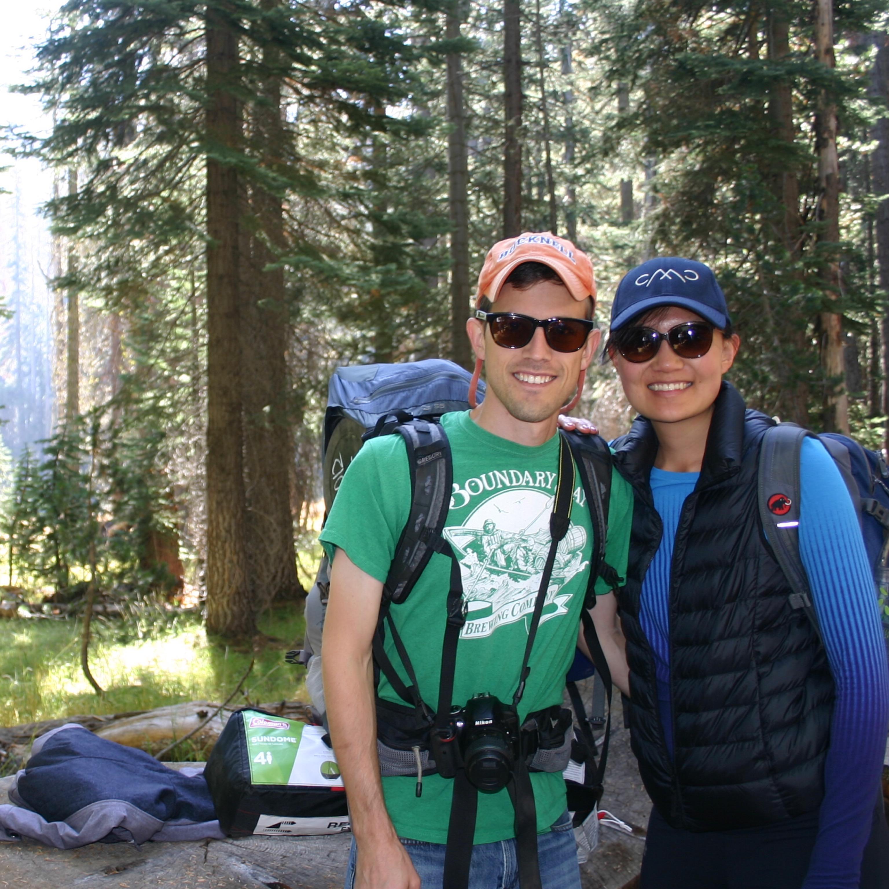 Back country camping in Yosemite for Ryan's 30th