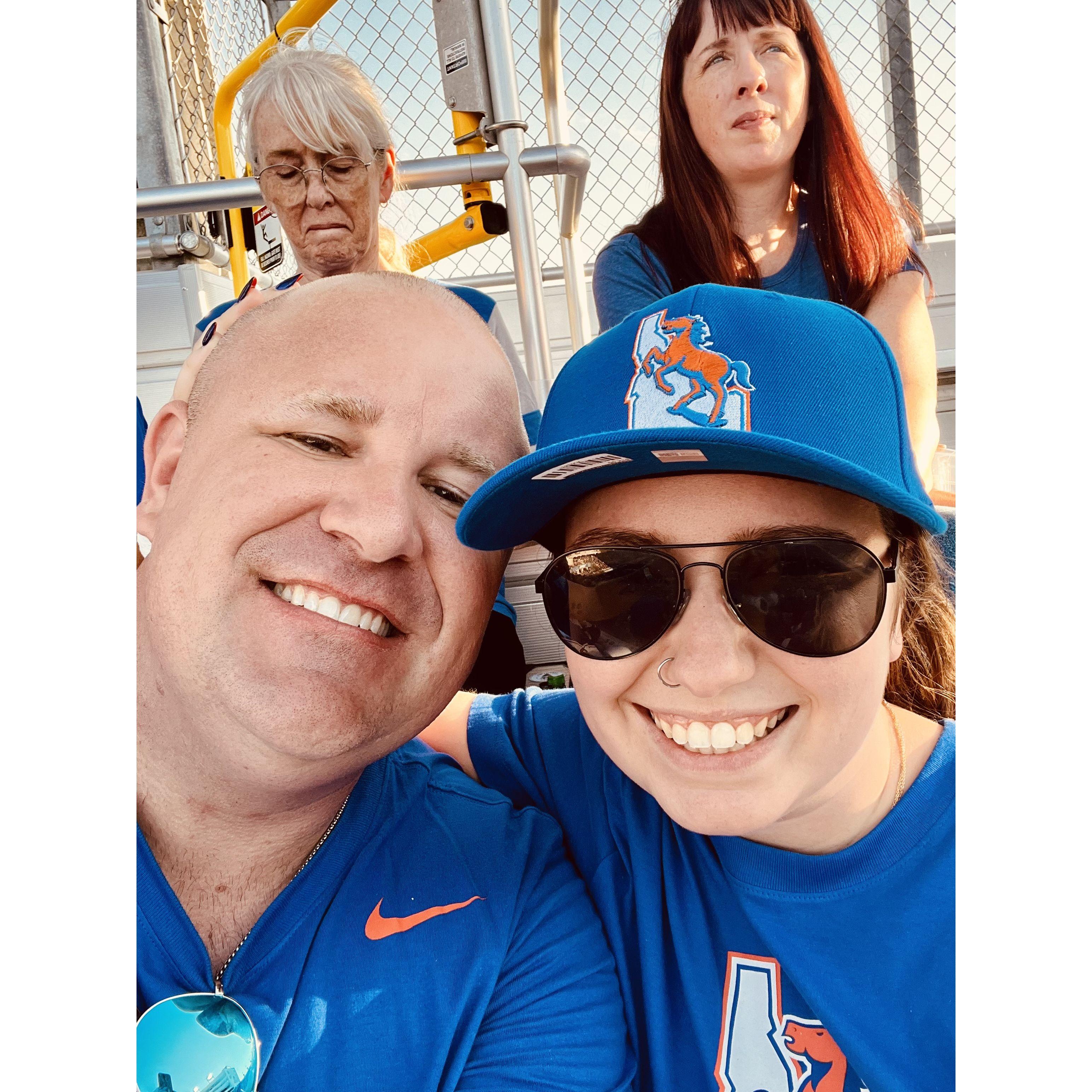 Kait's first Boise State Game