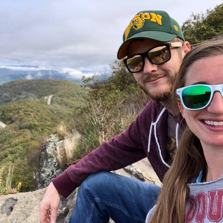 Skyline Drive/Shenandoah NP - Stony Man 2019. Where he proposed and where our engagement pictures were taken, 6 years later!