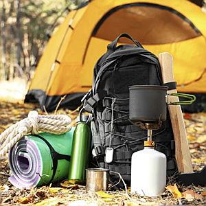 Camping Accessories (camping stove, headlamps, chairs)