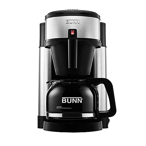 BUNN NHS Velocity Brew 10-Cup Coffee Brewer in Black
