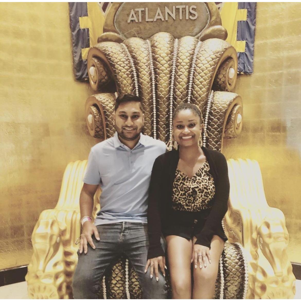 Playing tourist over Atlantis, Paradise Island.