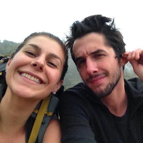 Our first backpacking trip together, 3 months into dating!
