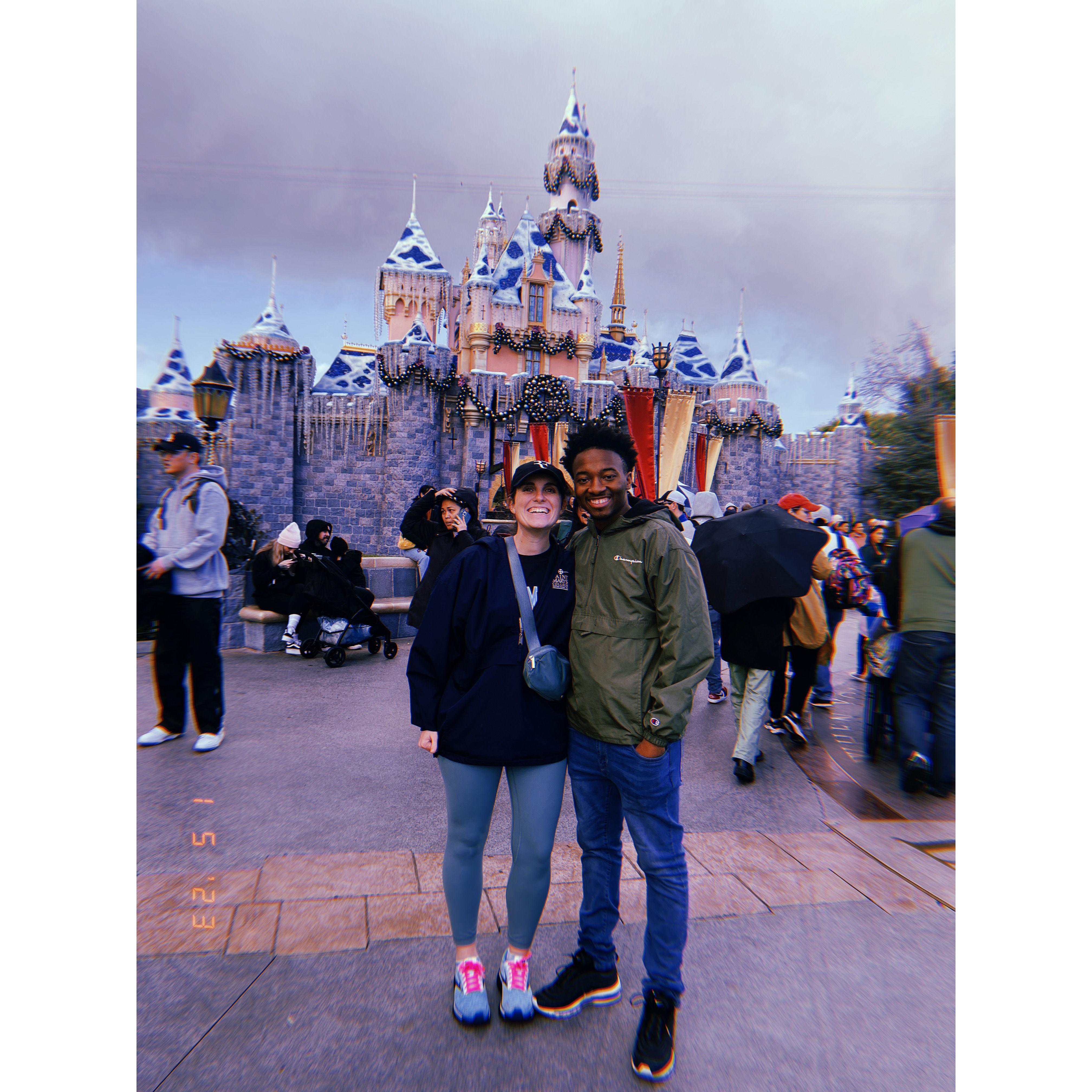 January 2023-- Taking our adventures out west to Disneyland and an LA Lakers game