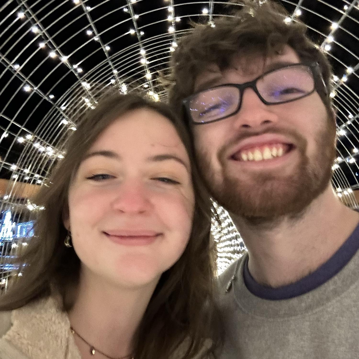 Our first Christmas together in 2023!