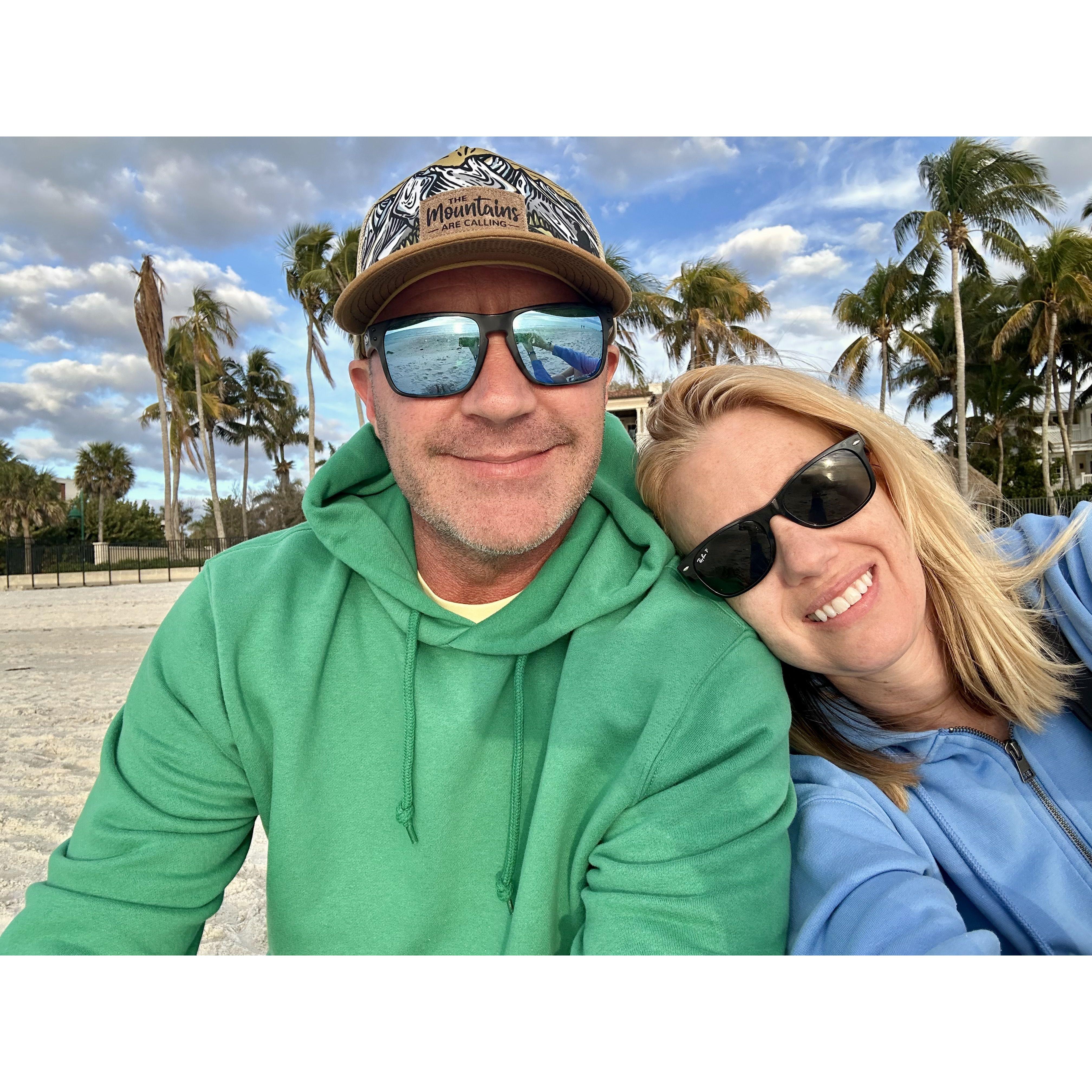 Our first Florida vacation together