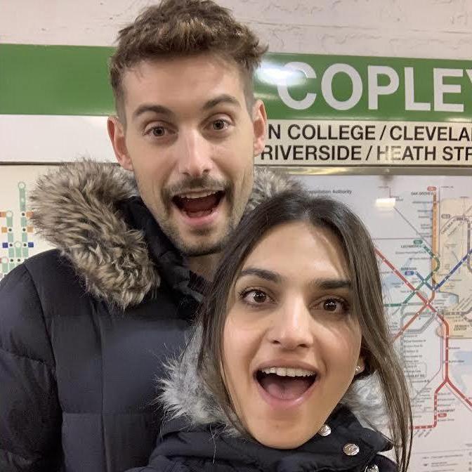 Subway adventures in Boston!