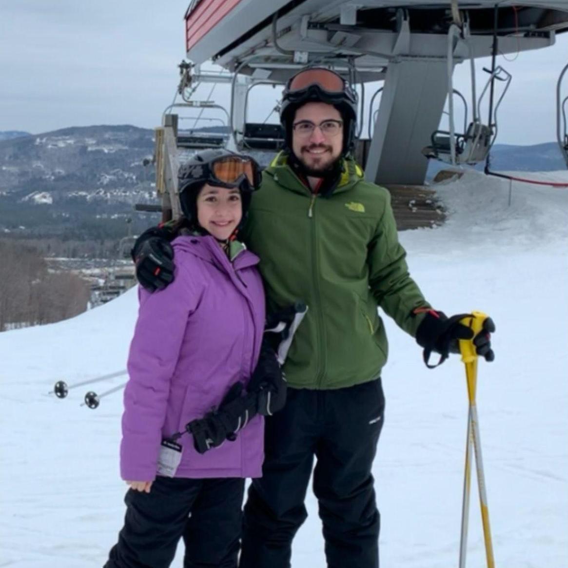 Our first ski trip - Sunday River, Maine