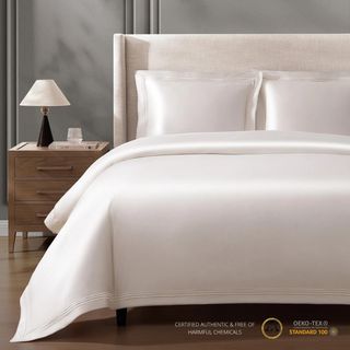 Hotel Triple Luxe Sateen 3-Piece Duvet Cover Set