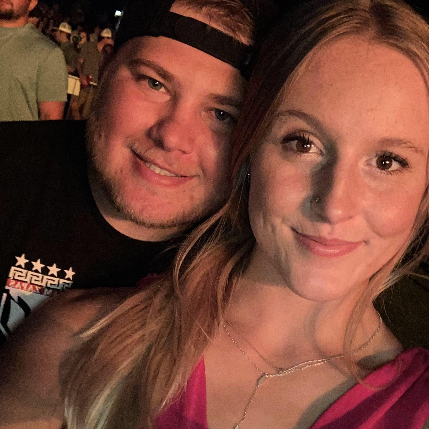 Enjoying some live music by Parker McCollum at Pinewood Bowl