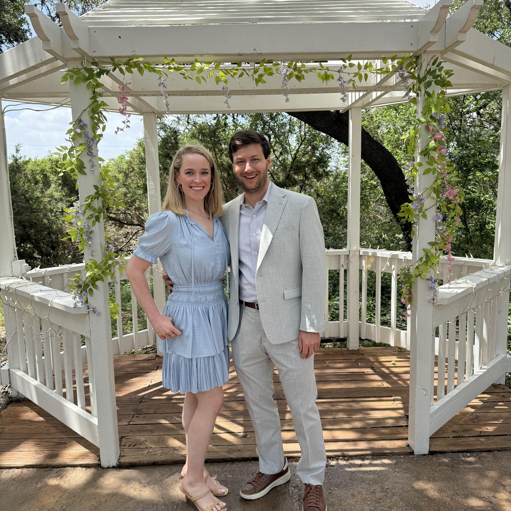 At a friends wedding
