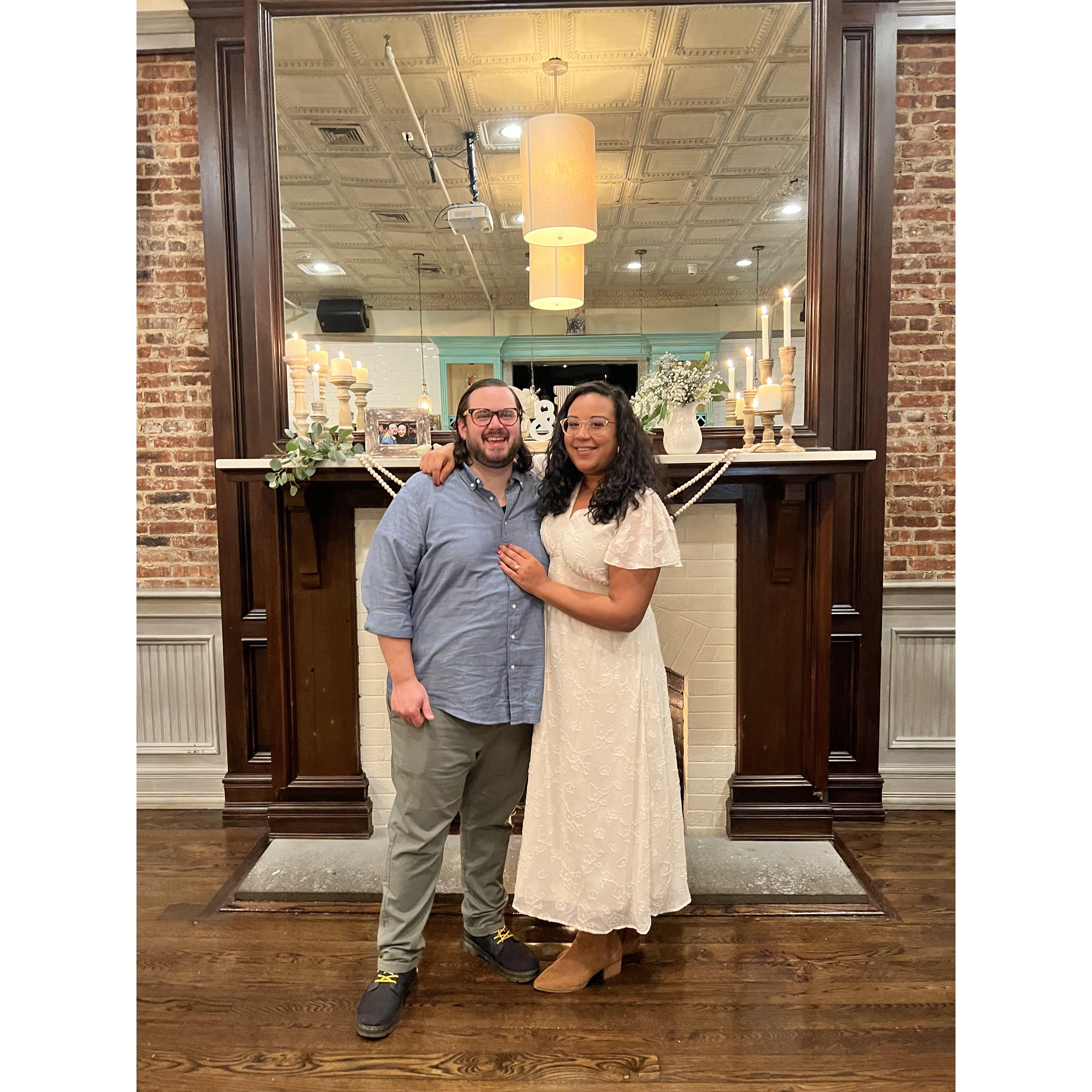 Our Engagement party