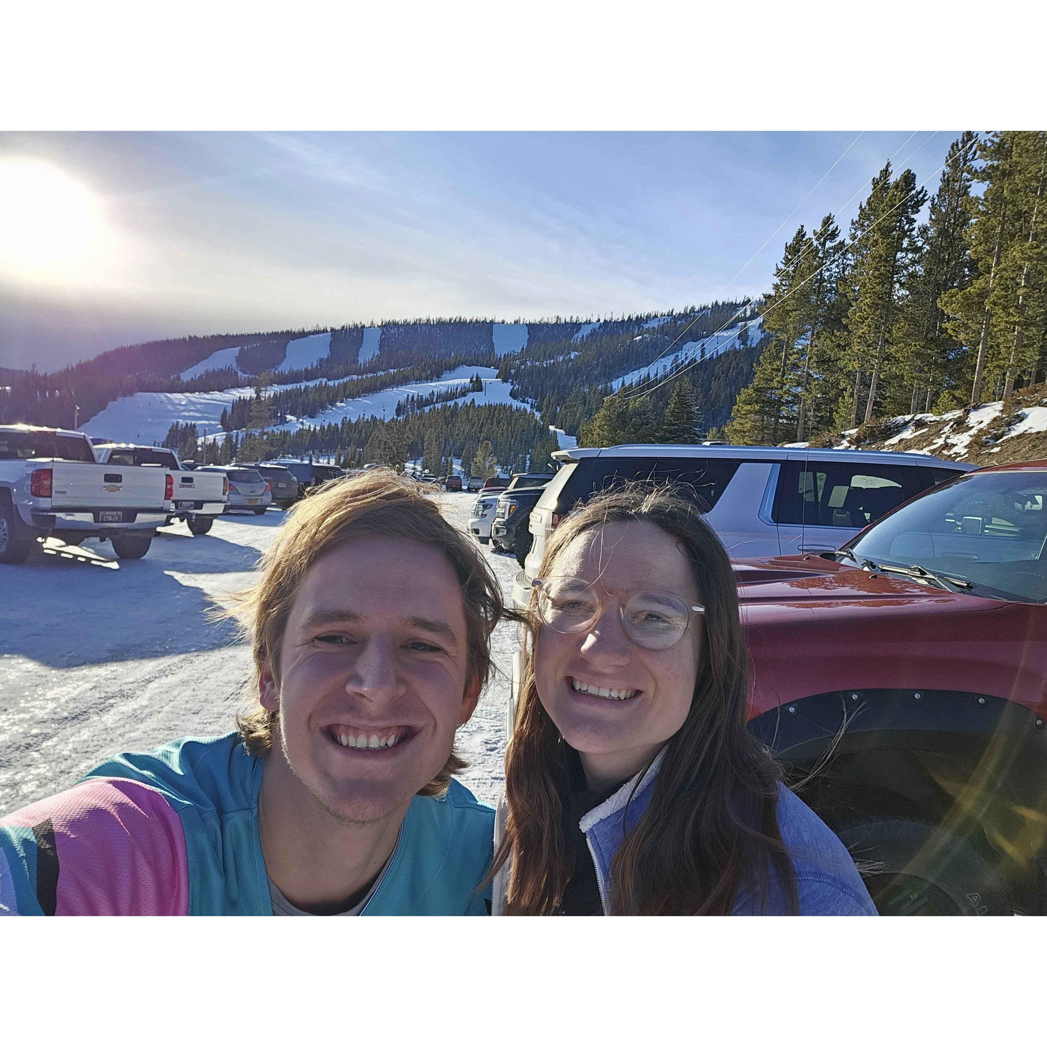 A lovely day spent skiing at Showdown Ski Resort (no powder D:)