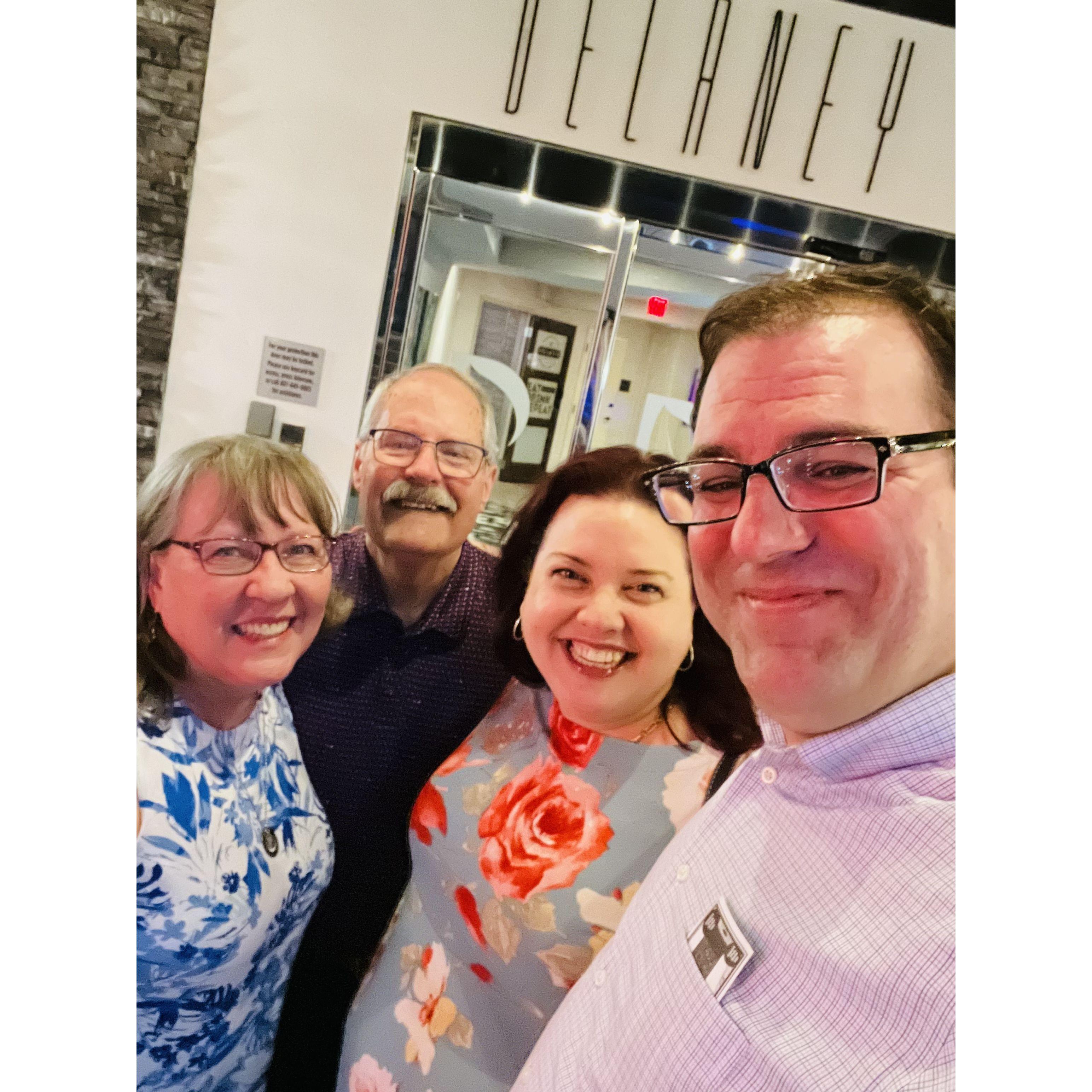 Ben, Claire, Dick, & Jane (friends & colleagues from LSSC)
