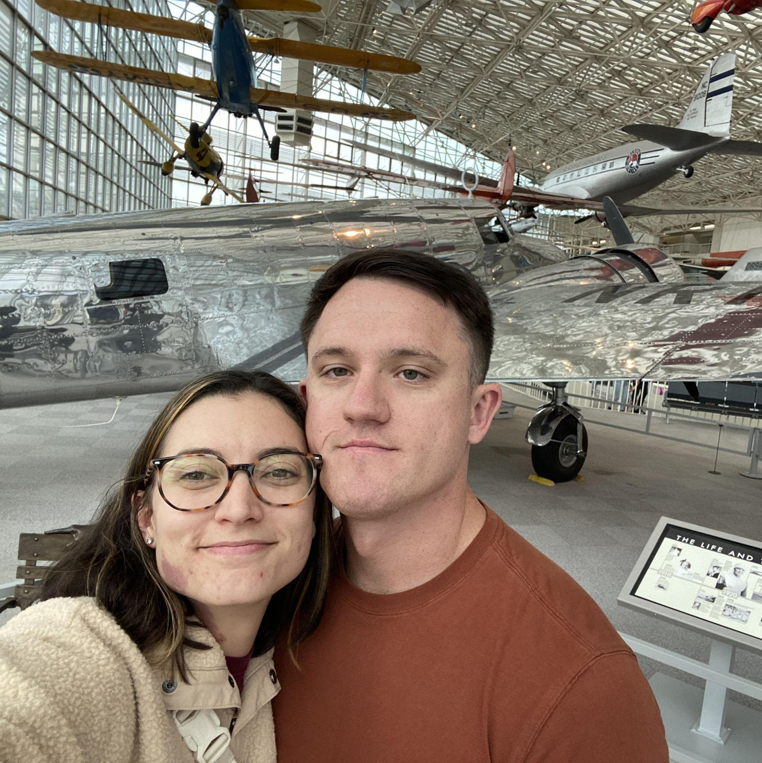 The Museum of Flight in WA, post Amanda's Japan trip and prior to Jerrod's deployment to Korea. (OCT 2024)