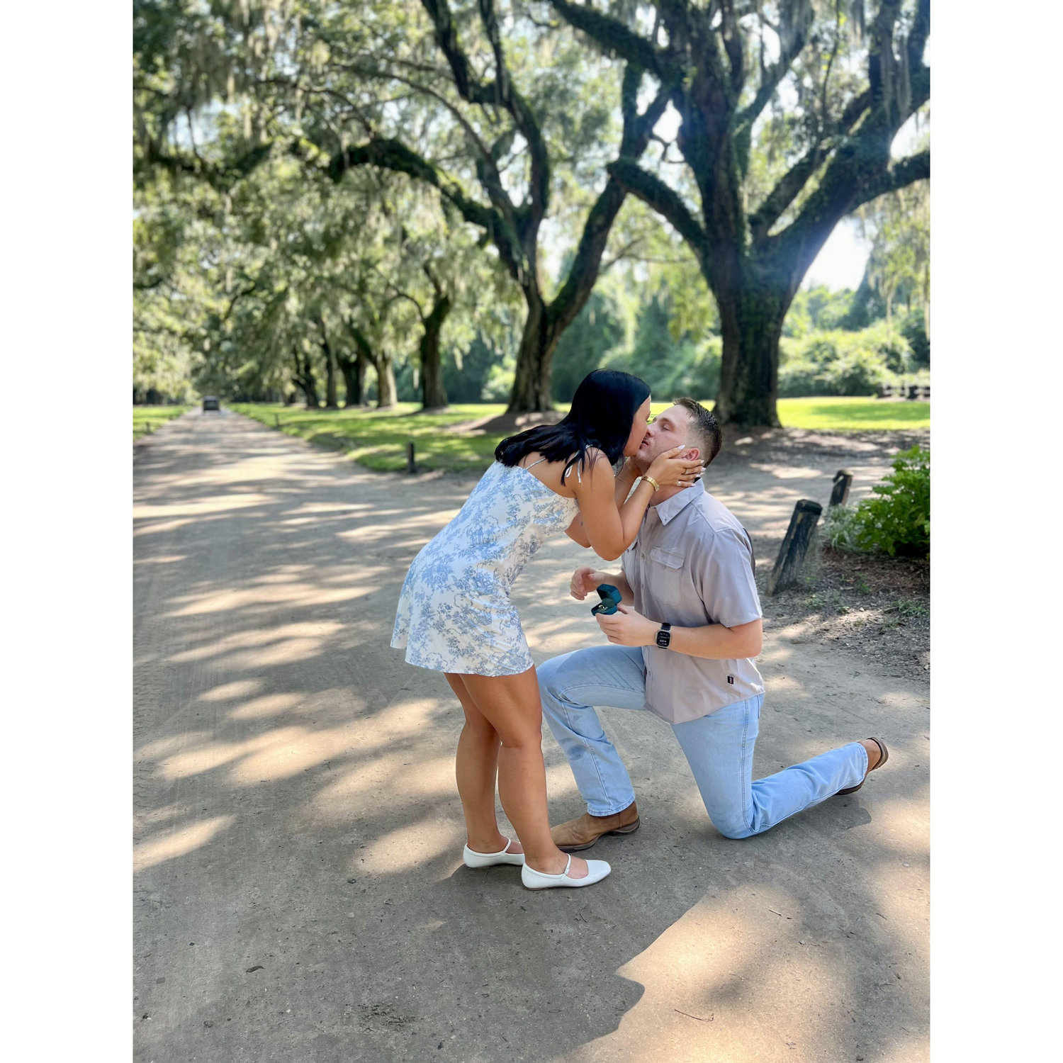When Matt proposed in Charleston, SC 08/10/2024