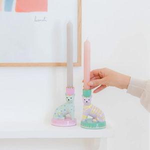 Yvonne Ellen Animal Candlestick Holder (Set of 2)