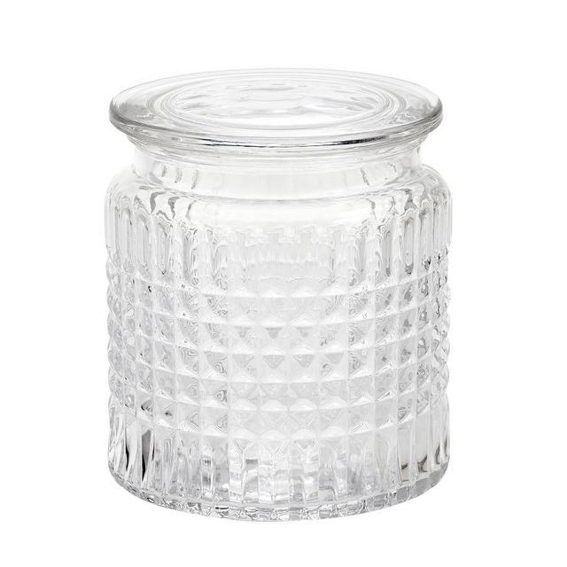 Pressed Glass Canister