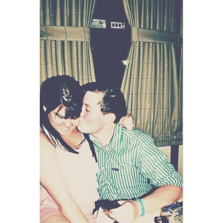 our first photo together