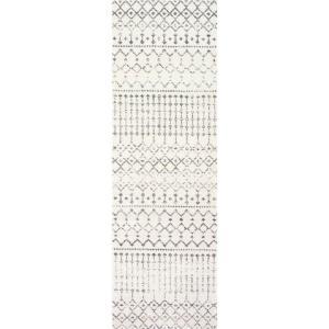 Blythe Grey 3 ft. x 8 ft. Runner Rug