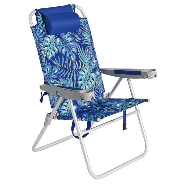 SUNNYFEEL Oversized Tall Folding Beach Chair Lightweight, 17" Portable Sand Chair for Adults Heavy Duty 500 LBS with Cup Holders, Foldable High Camping Lawn Chairs for Camp/Outdoor/Picnic/Sports